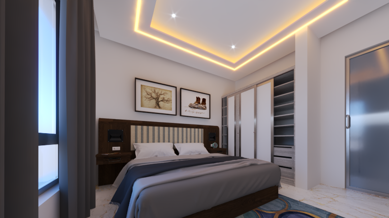 Architecture et Lumière — Chambre Parentale