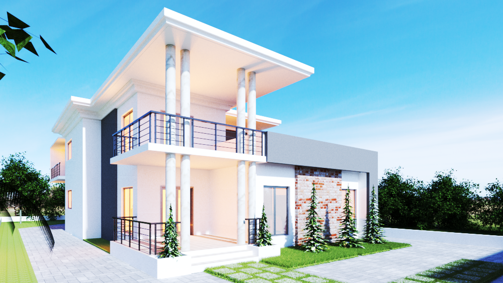 projet RESIDENCE FAMILIALE ( duplex -NKOUE) A YAOUNDE  