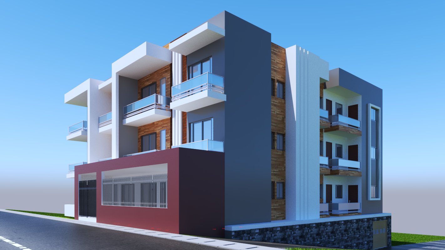  IMMEUBLE R+3 QUARTIER (VILLAGE) DOUALA