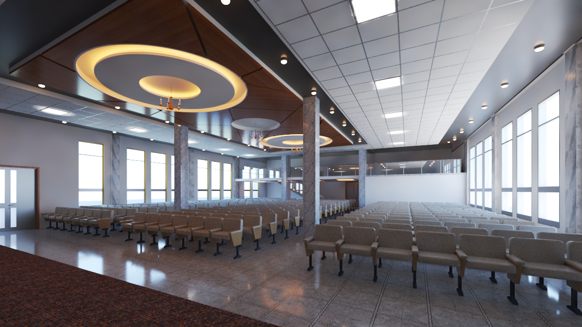 design intérieur SIEGE CAMPUS POUR CHRIST