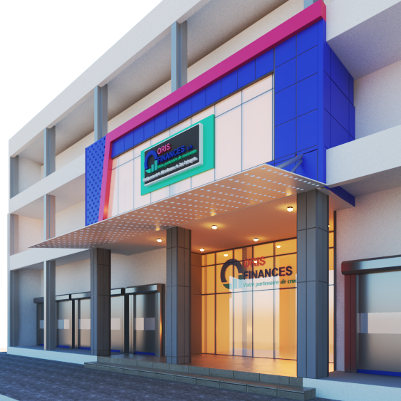 RENOVATION FACADE DE BANQUE (Oris Finance ) 