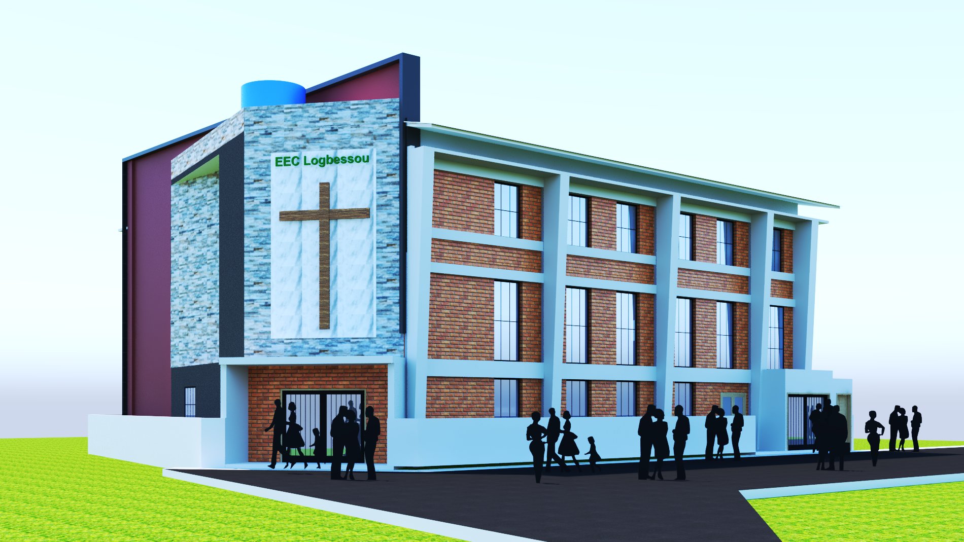 EGLISE EEC PAROISSE DE LOGBESSOU -Douala