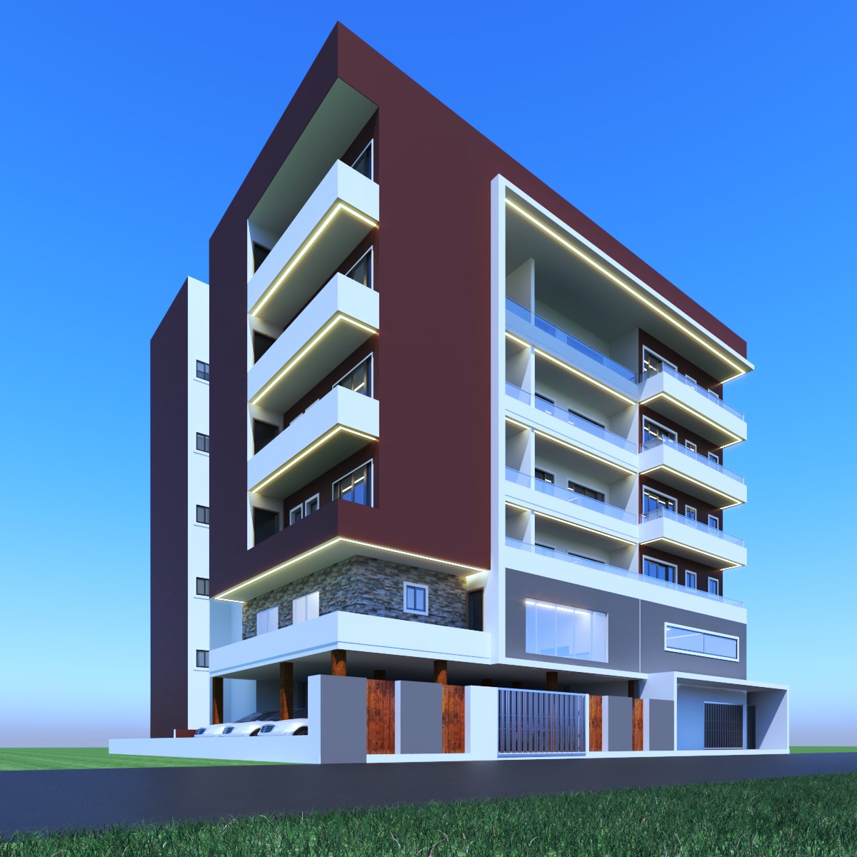 IMMEUBLE D'HABITATION R+4